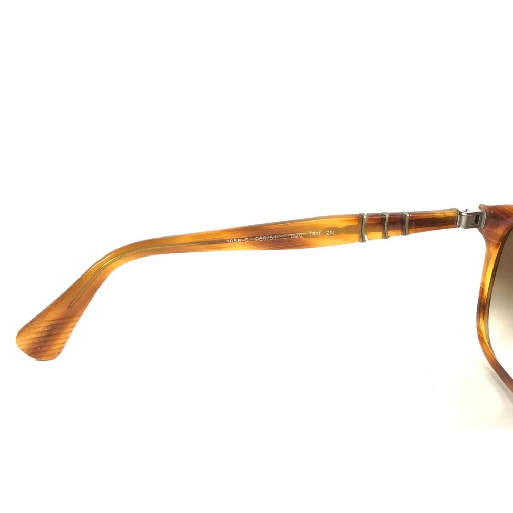 Persol Sunglasses 3056-S 960/51 Brown Orange Frames with Brown Gradient Lenses